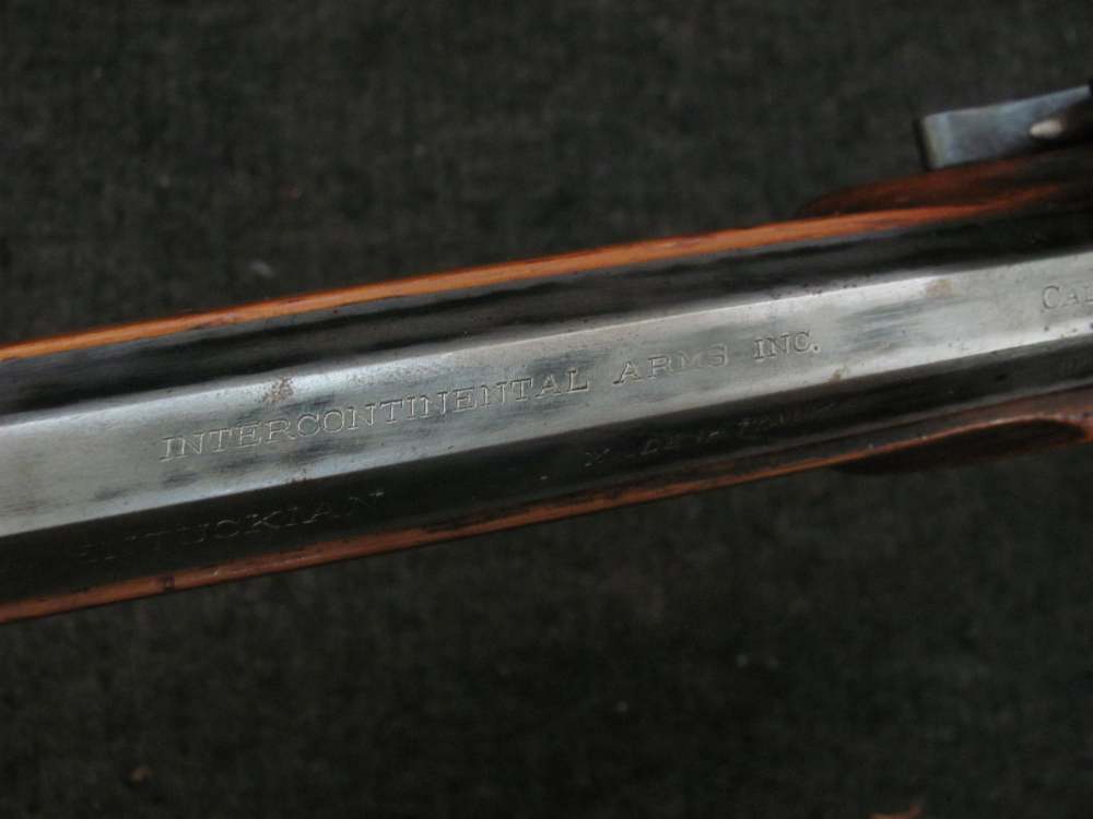 Vintage 44 Cal Kentucky - Kentuckian - Flintlock -Really  Light Rifle Italy-img-13