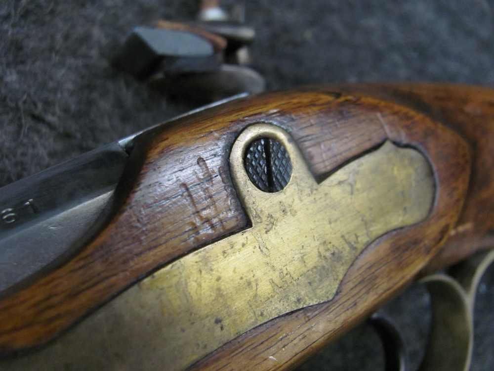 Vintage 44 Cal Kentucky - Kentuckian - Flintlock -Really  Light Rifle Italy-img-41