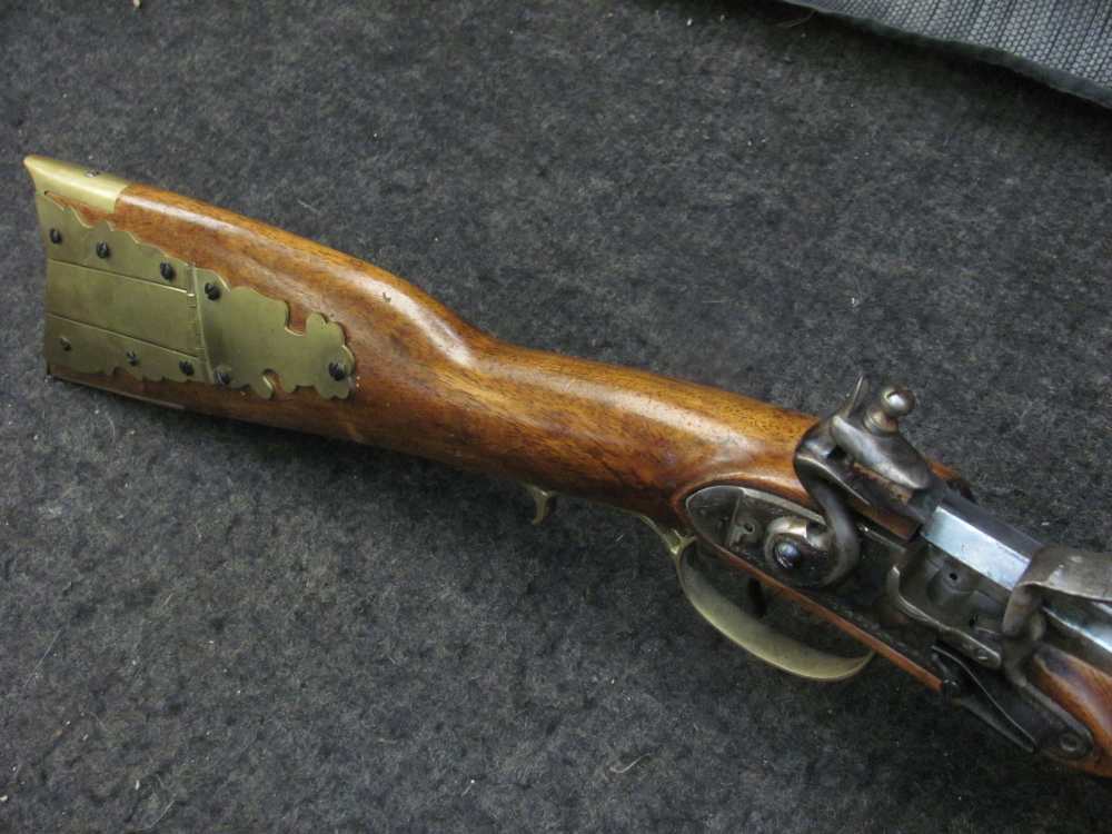 Vintage 44 Cal Kentucky - Kentuckian - Flintlock -Really  Light Rifle Italy-img-58