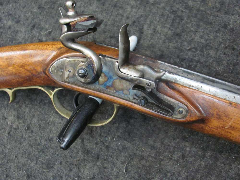 Vintage 44 Cal Kentucky - Kentuckian - Flintlock -Really  Light Rifle Italy-img-6
