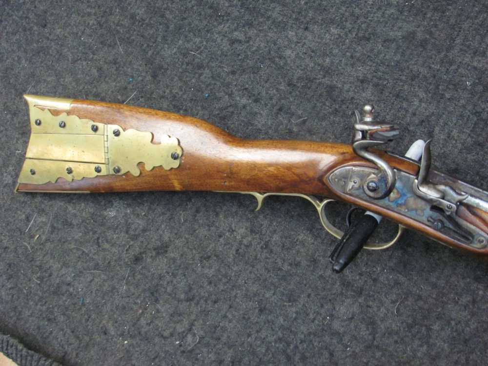 Vintage 44 Cal Kentucky - Kentuckian - Flintlock -Really  Light Rifle Italy-img-5