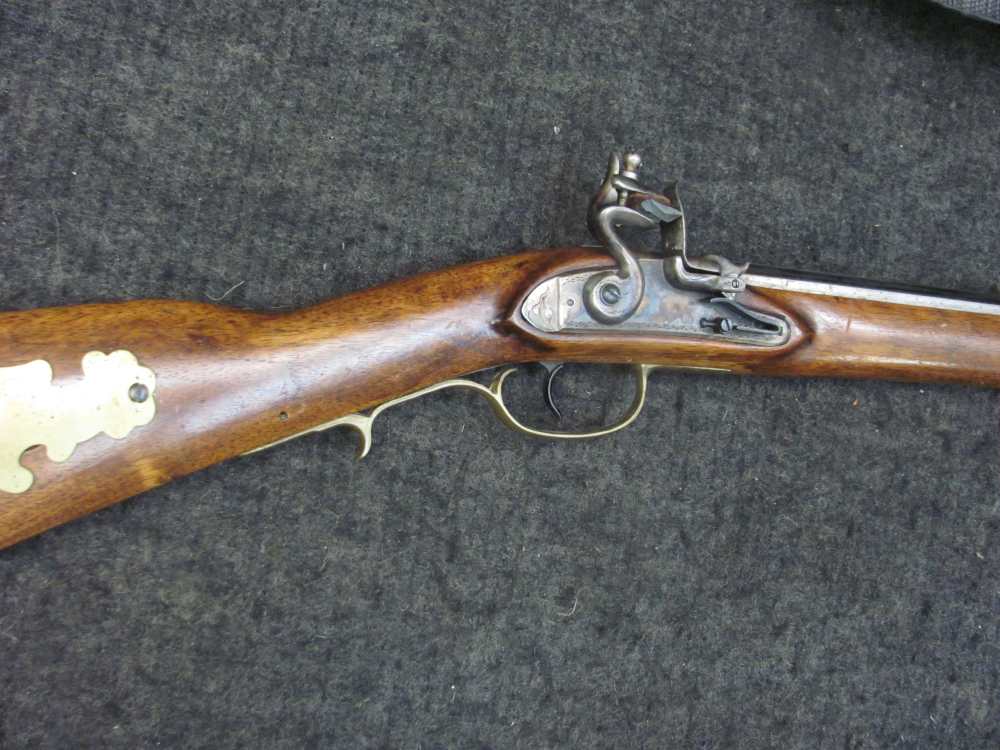 Vintage 44 Cal Kentucky - Kentuckian - Flintlock -Really  Light Rifle Italy-img-48