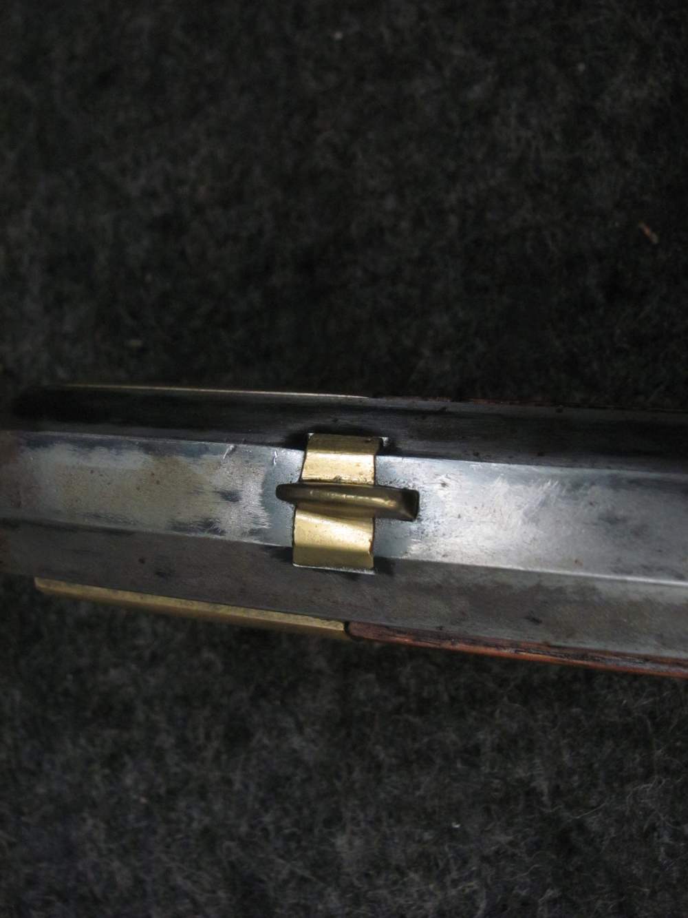 Vintage 44 Cal Kentucky - Kentuckian - Flintlock -Really  Light Rifle Italy-img-26