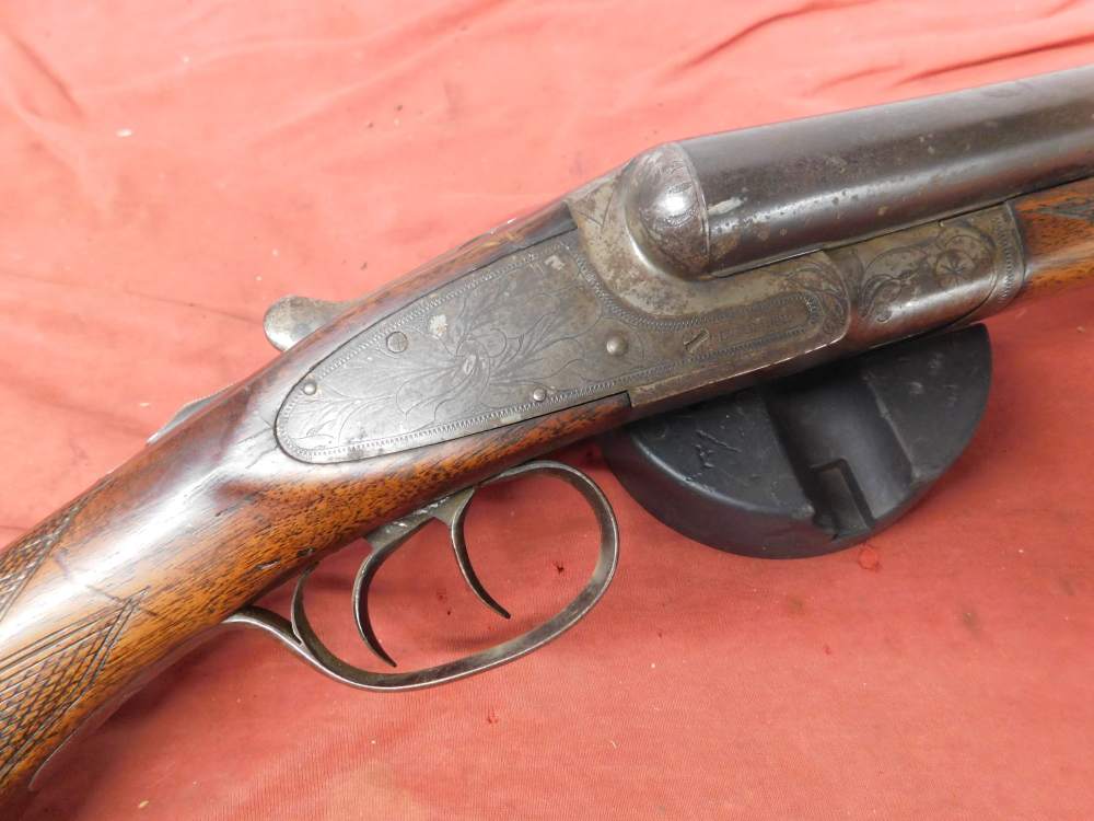 LC Smith Ideal Grade 12ga Damaged Barrel-img-2