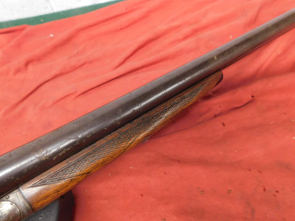 LC Smith Ideal Grade 12ga Damaged Barrel-img-3