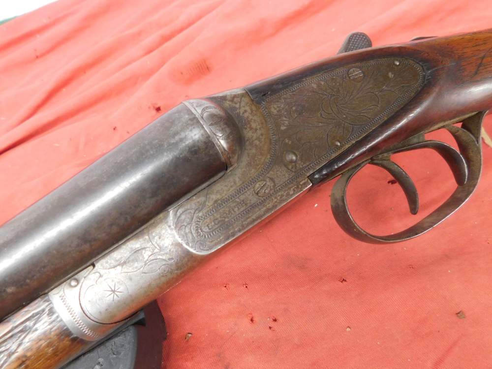 LC Smith Ideal Grade 12ga Damaged Barrel-img-10