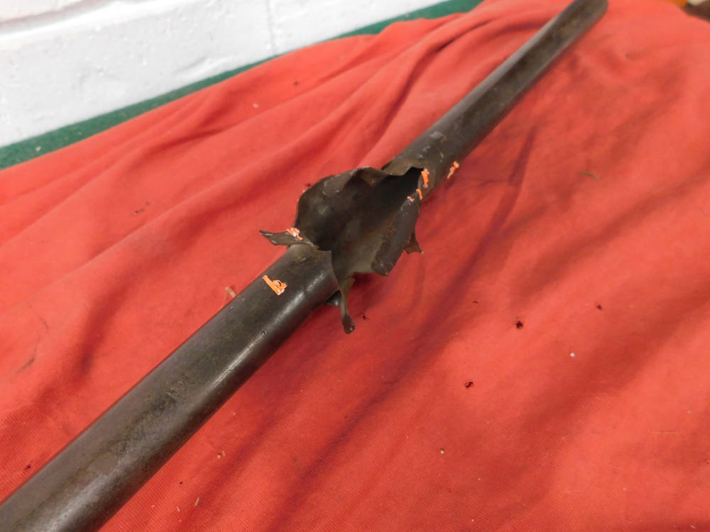 LC Smith Ideal Grade 12ga Damaged Barrel-img-4