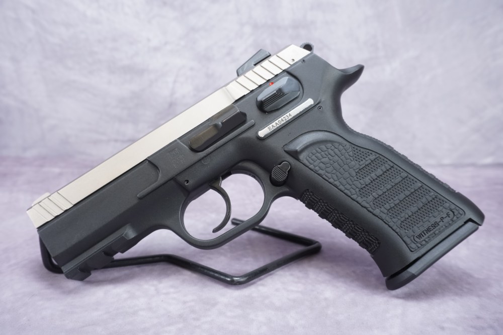 EAA Witness P Carry 10mm 3.6" Stainless Pistol w/ Case & 15rd Mag-img-1