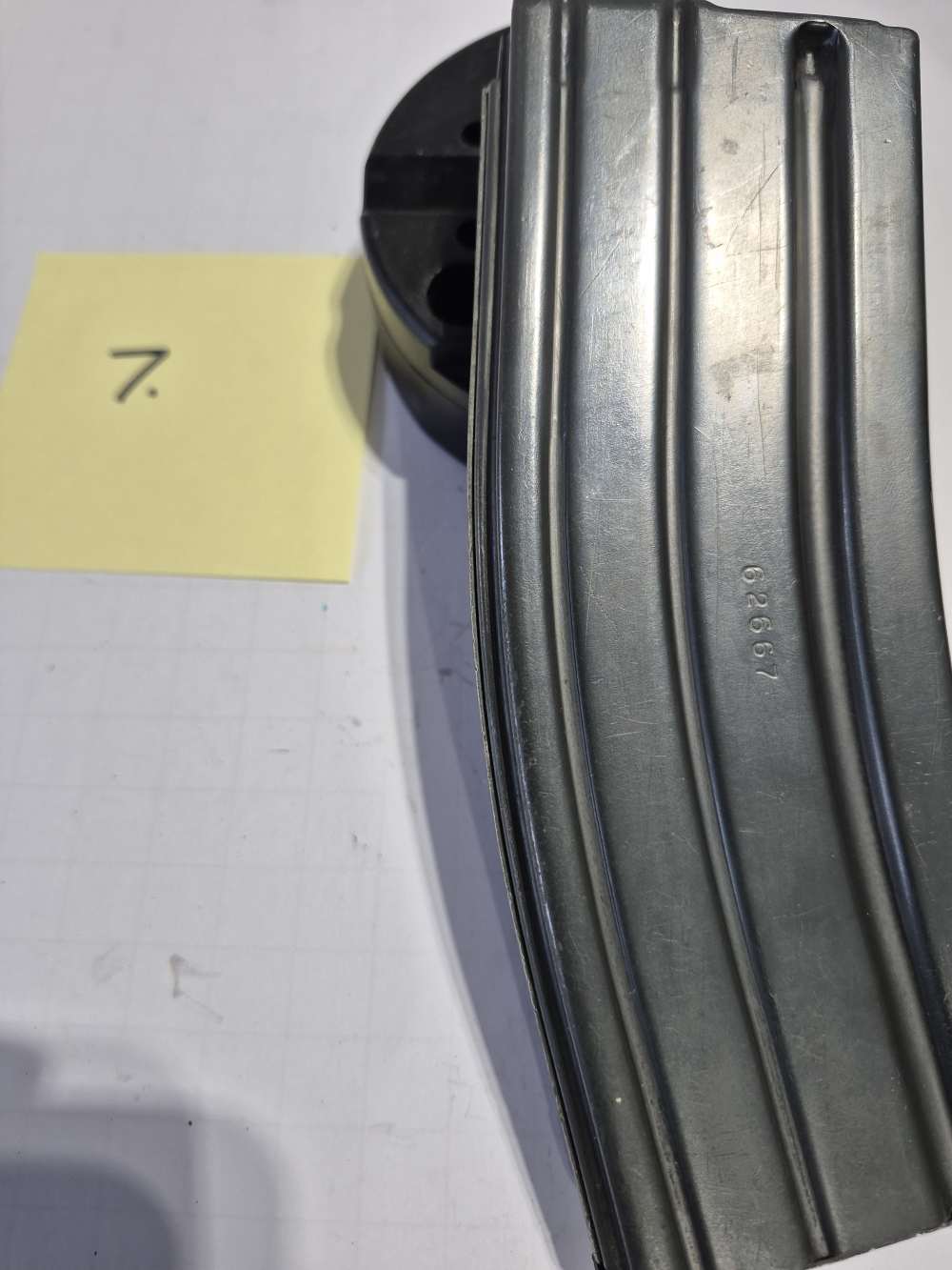 Colt AR-15 30 Rd. Magazine Numbered Body & Emerald Green Follower Retro AR-img-0