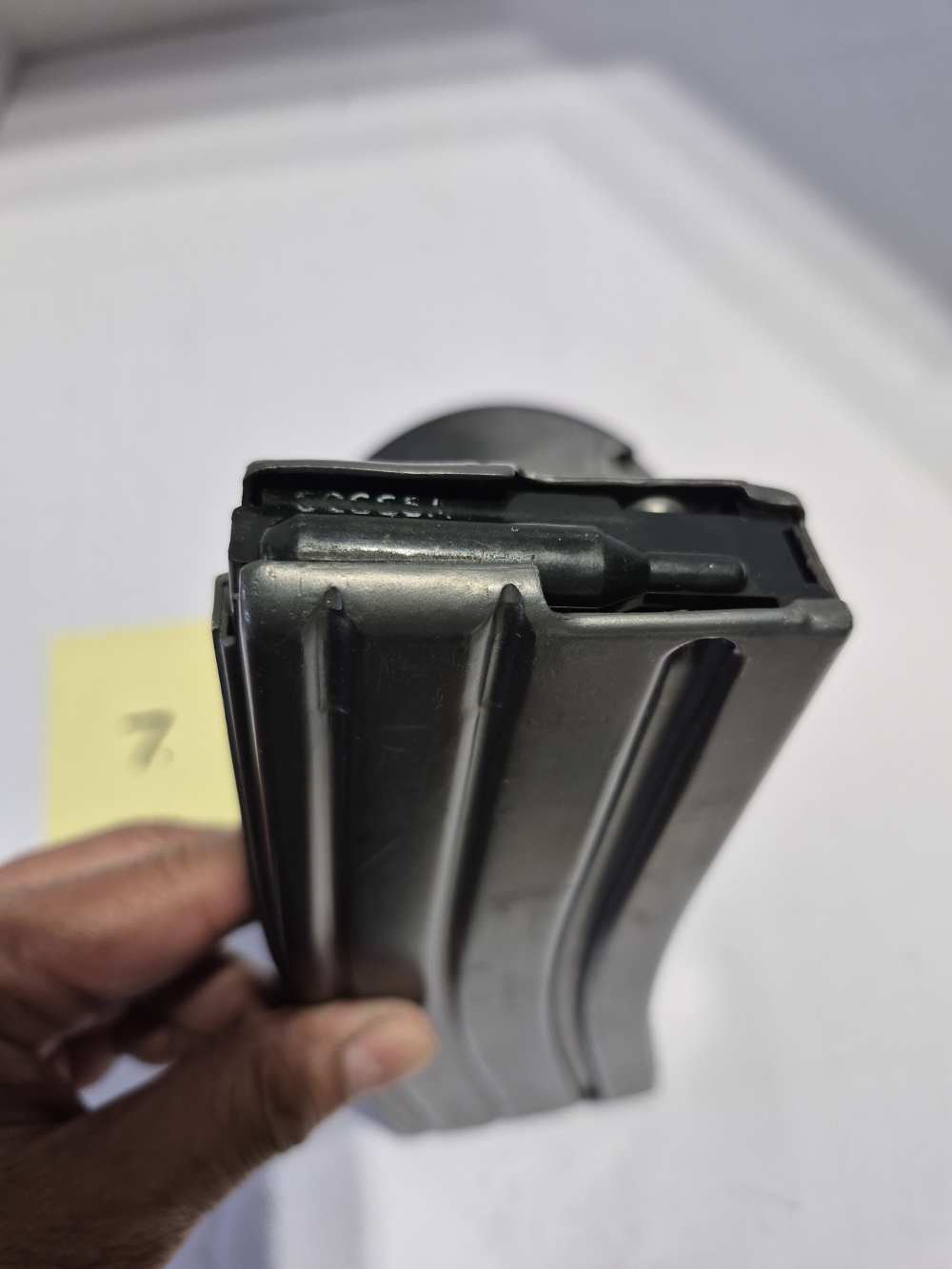 Colt AR-15 30 Rd. Magazine Numbered Body & Emerald Green Follower Retro AR-img-4