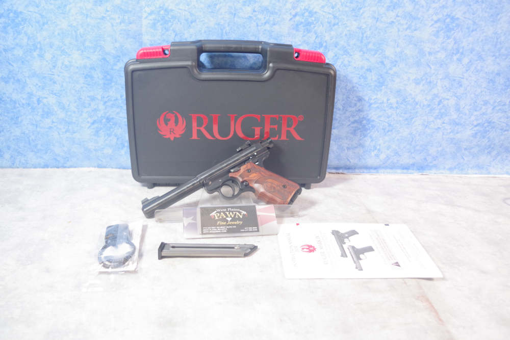 Nib Ruger Mark IV target .22 lr semi auto 5.5" 10+1 40159-img-1