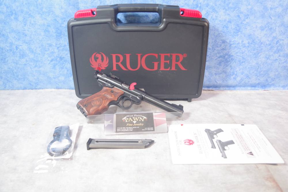 Nib Ruger Mark IV target .22 lr semi auto 5.5" 10+1 40159-img-0