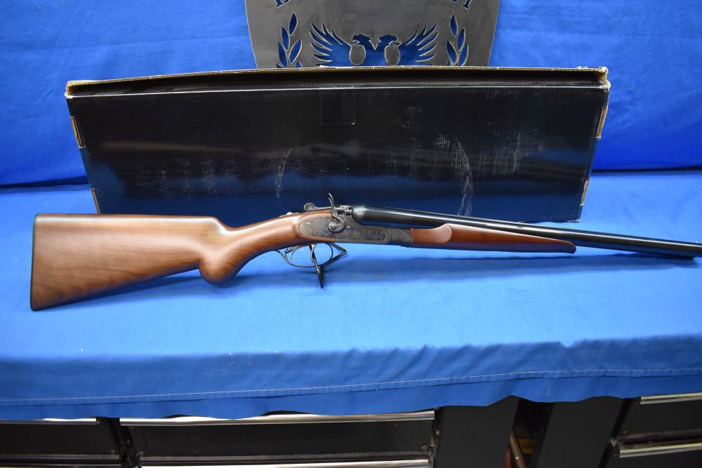 PIETTA 1878 HARTFORD COACH GUN 12 GAUGE 20" 2 3/4 CHAMBER CYL BORE NIB-img-0