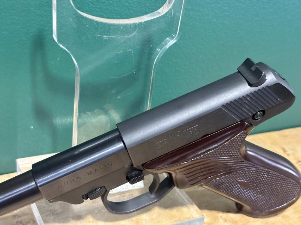 High Standard M-101 Duramatic .22 Lr Semi Auto Target Pistol 6.5" -img-11