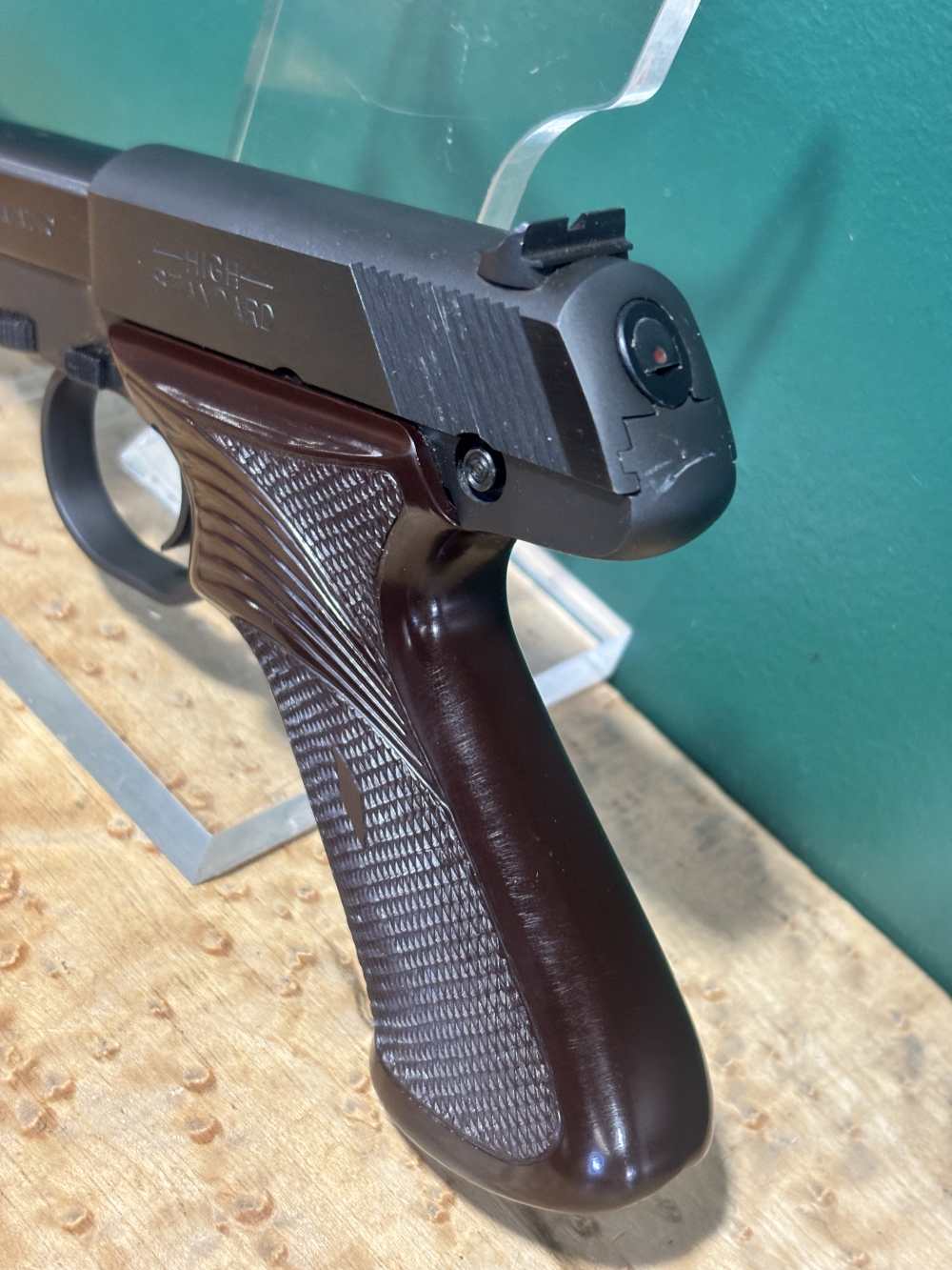 High Standard M-101 Duramatic .22 Lr Semi Auto Target Pistol 6.5" -img-10