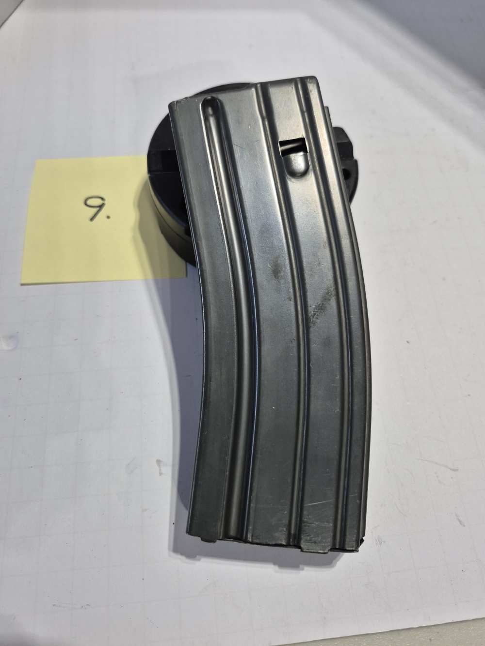 Colt AR-15 30 Rd. Magazine Numbered Body & Emerald Green Follower Retro AR-img-1