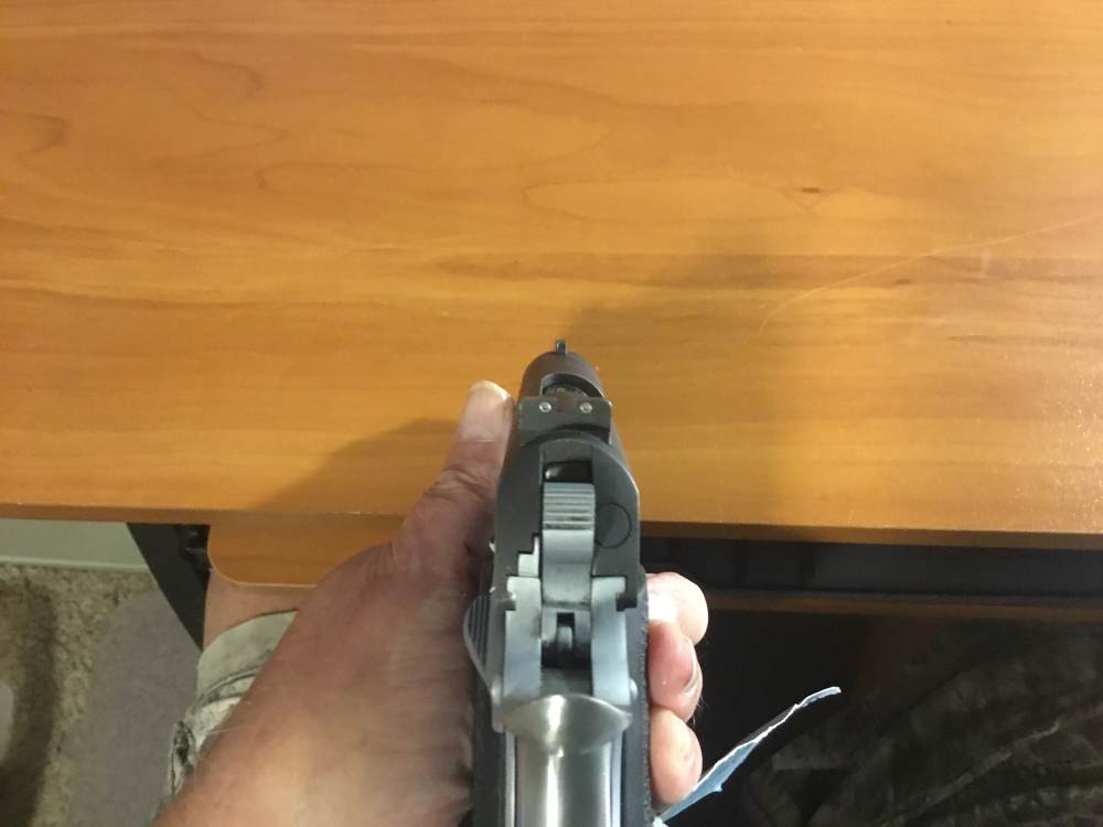 Colt Officers Model, matte blue slide, matte stainless frame FA22177-img-9