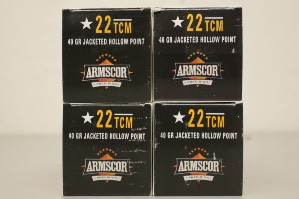 Armscor 22 TCM 40gr JHP Ammo (400rds)-img-1