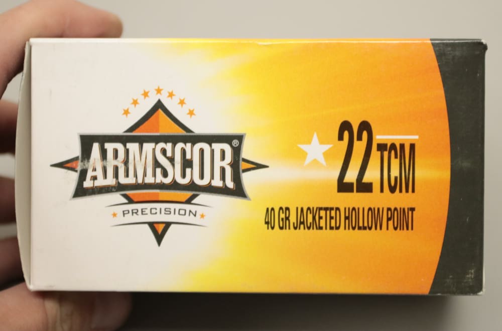 Armscor 22 TCM 40gr JHP Ammo (400rds)-img-3