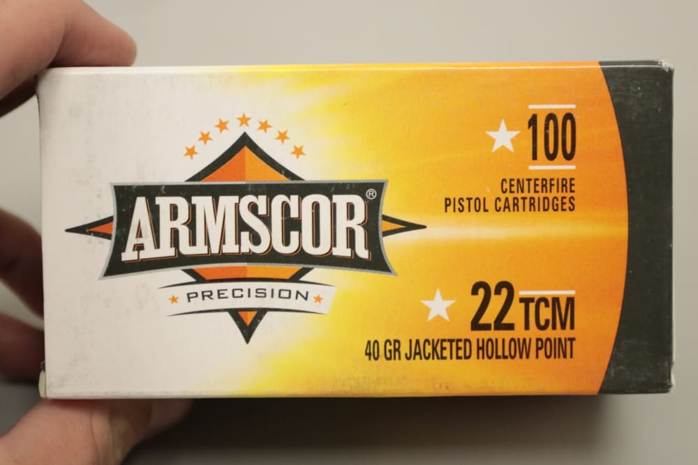 Armscor 22 TCM 40gr JHP Ammo (400rds)-img-2