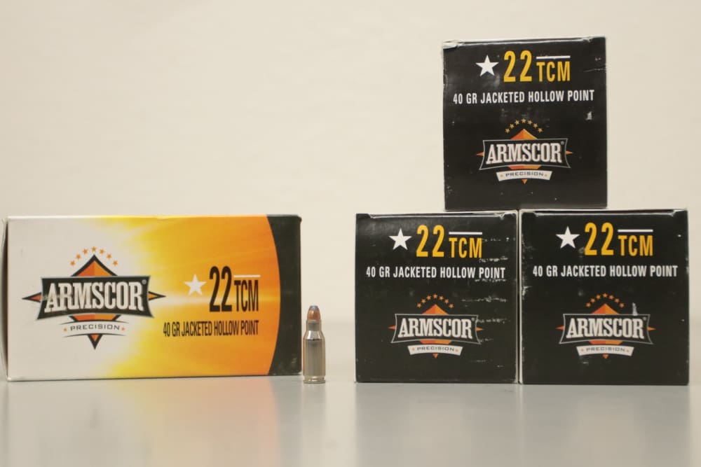 Armscor 22 TCM 40gr JHP Ammo (400rds)-img-0
