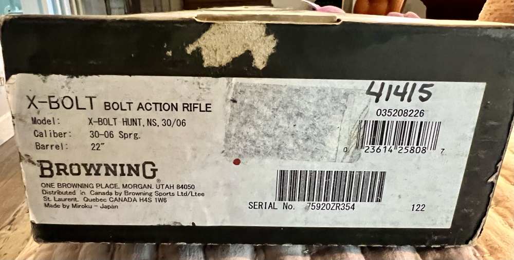 Browning X-Bolt Hunter NS 30/06-img-4