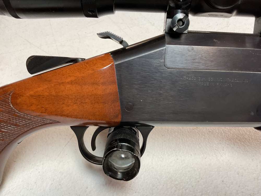 TIKKA 12-70 12 GAUGE OVER .222 REMINGTON  EXC COND ITHICA-img-1