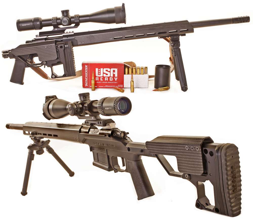 CHRISTENSEN M14 MODERN TACTICAL PRECISION 6.5 CREEDMOOR SCOPED LIKE NEW.-img-1