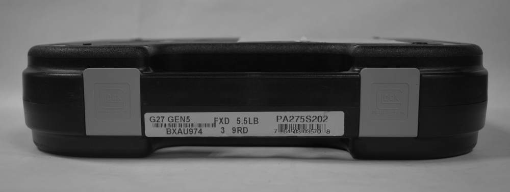 GLOCK 27 GEN 5 40 S&W PA275S202 NIB G27 G5 RARE DISCONTINUED SALE-img-3