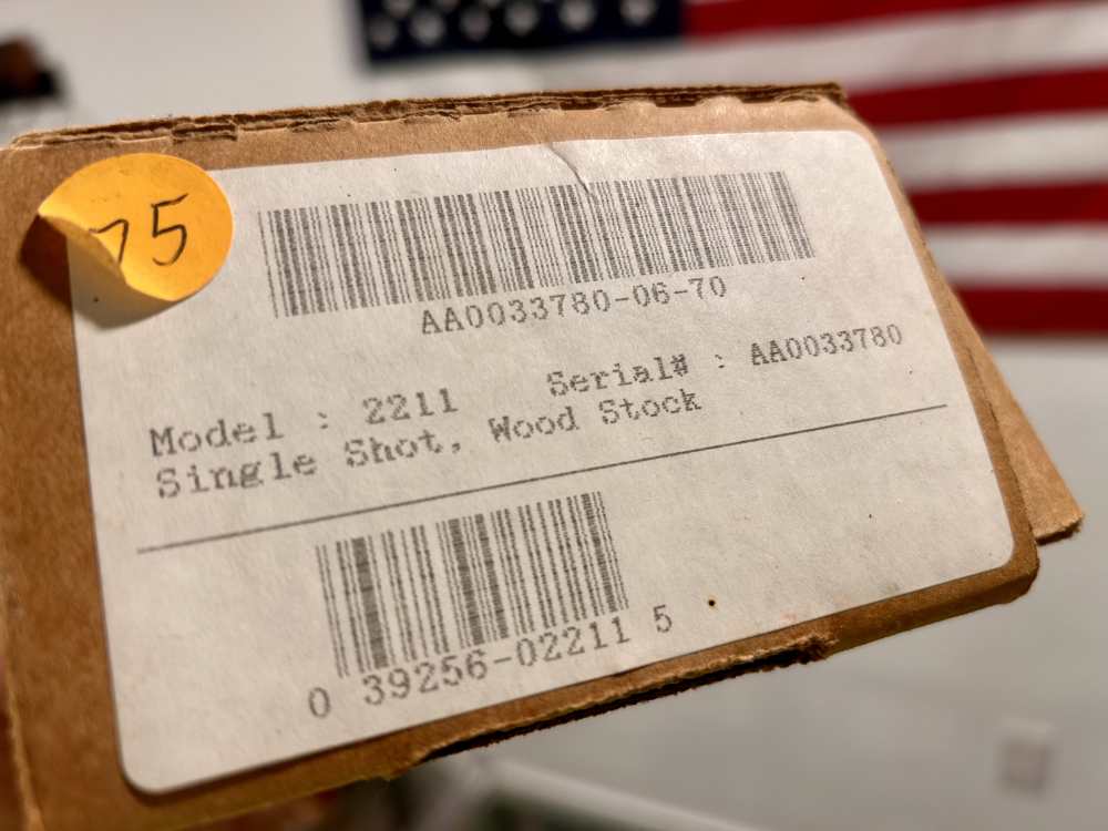 DAISY 2211 22lr original box ! -img-4
