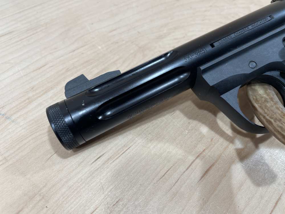 *EXCELLENT* RUGER MARK III 22/45, .22LR, 4.5” THREADED BULL BBL, 2) MAGS-img-7