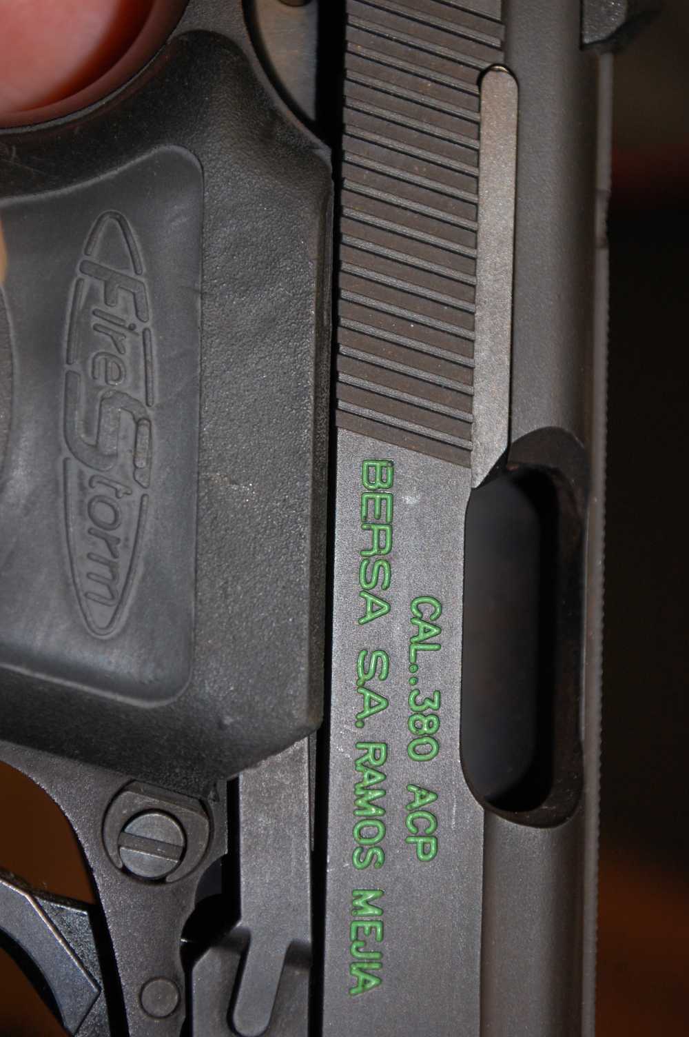 Bersa Firestorm 380 ACP Compact DA SA Pistol W/BOX & 4 Mags-img-6