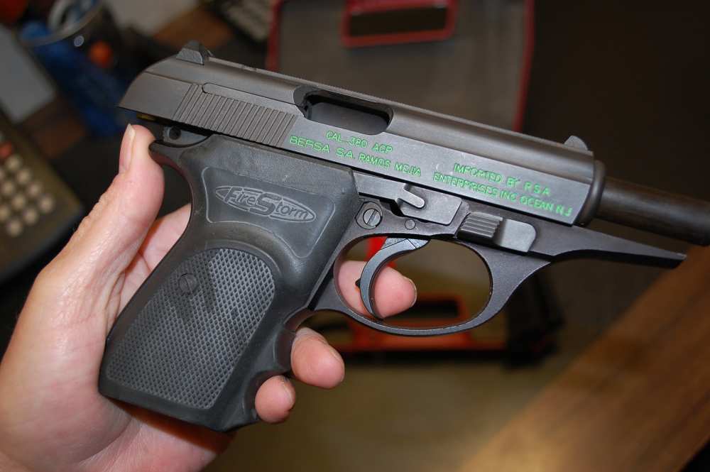 Bersa Firestorm 380 ACP Compact DA SA Pistol W/BOX & 4 Mags-img-1