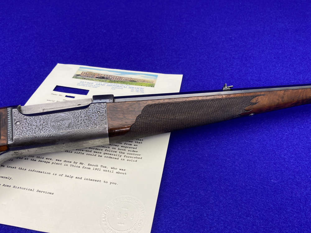 FACTORY ENGRAVED Savage 1899CD Special Order 26" Oct .303 1906 -HOLY GRAIL--img-36