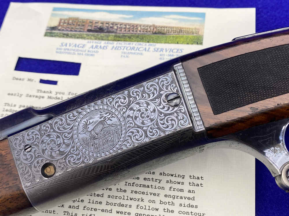 FACTORY ENGRAVED Savage 1899CD Special Order 26" Oct .303 1906 -HOLY GRAIL--img-18
