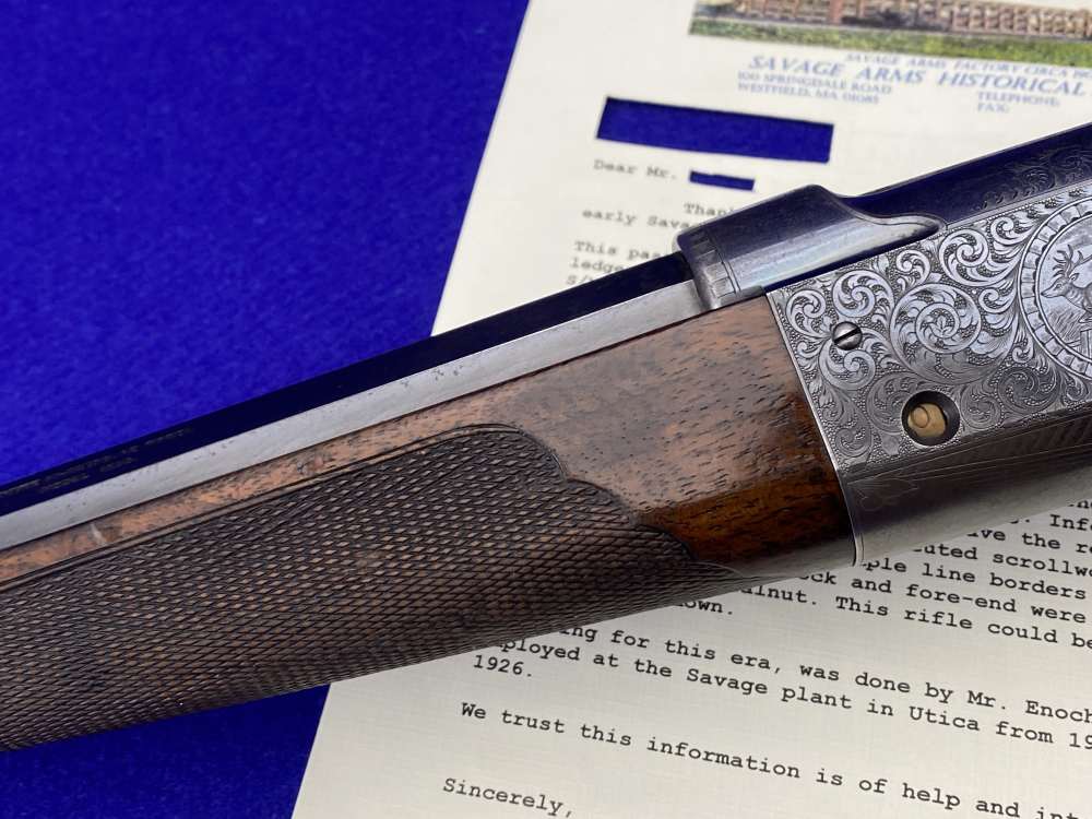 FACTORY ENGRAVED Savage 1899CD Special Order 26" Oct .303 1906 -HOLY GRAIL--img-20