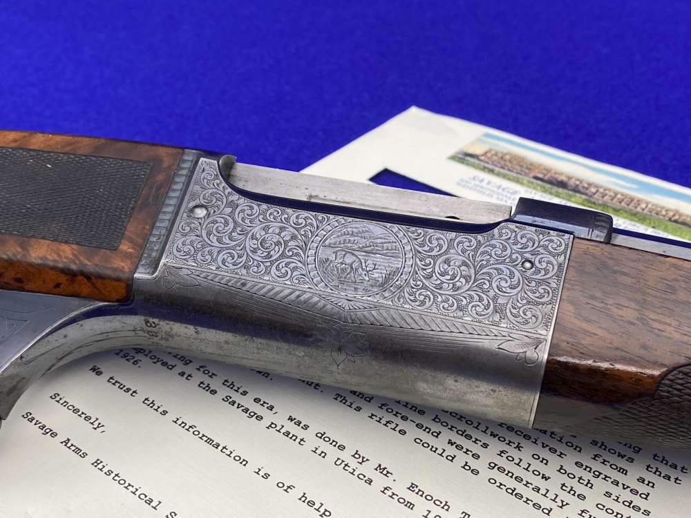 FACTORY ENGRAVED Savage 1899CD Special Order 26" Oct .303 1906 -HOLY GRAIL--img-45