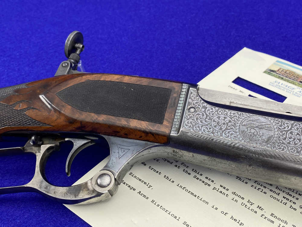 FACTORY ENGRAVED Savage 1899CD Special Order 26" Oct .303 1906 -HOLY GRAIL--img-44