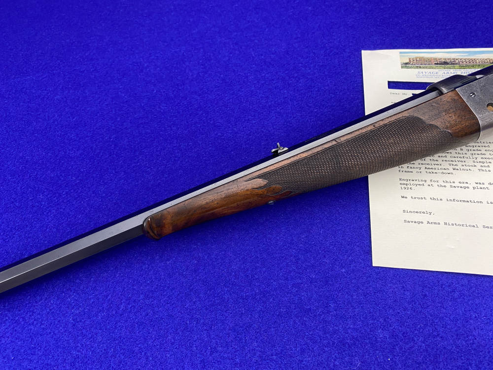FACTORY ENGRAVED Savage 1899CD Special Order 26" Oct .303 1906 -HOLY GRAIL--img-10