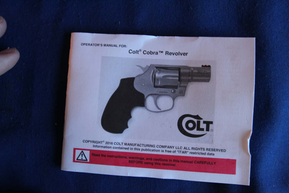 1998  Colt Cobra 2" Snub Nose Revolver .38 Spl +P looks unfired and in 99%-img-38