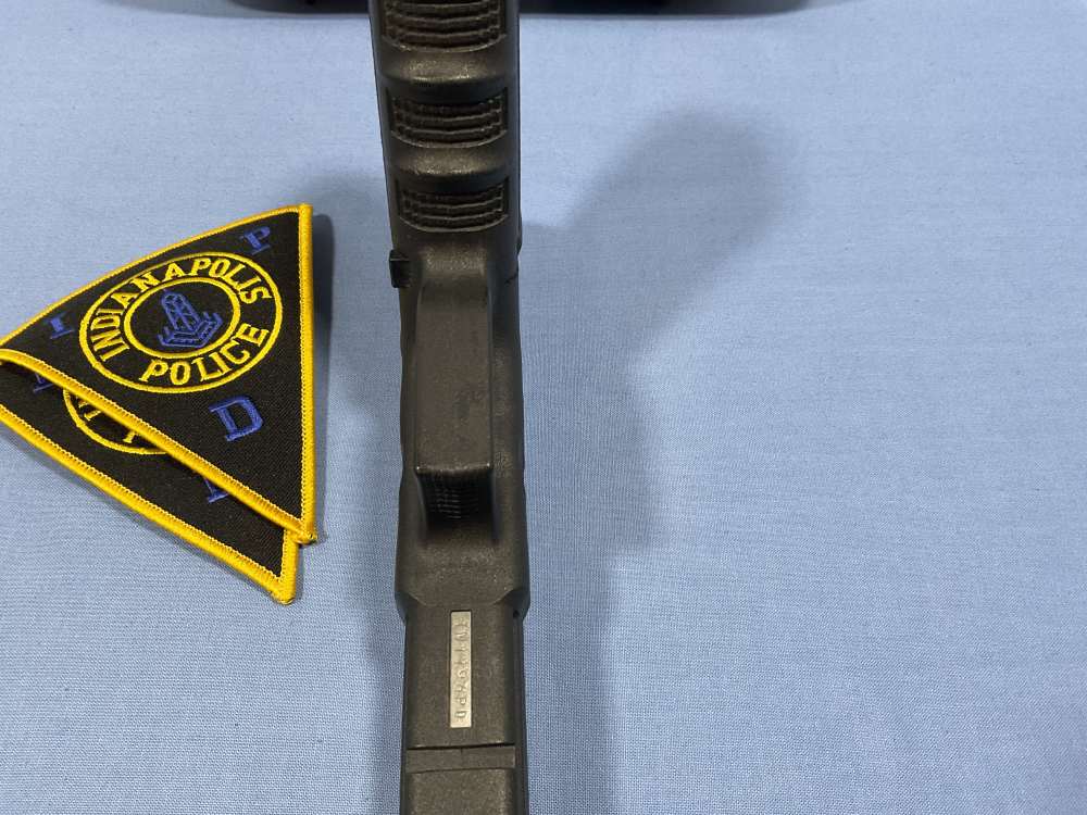 Glock G22 Indianapolis Police Gen-3 Agency Marked Duty Pistol Collector-img-5