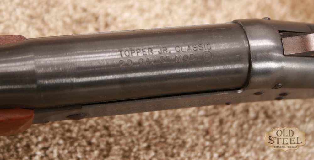 H&R Topper JR Classic 20 Gauge Single Shot Shotgun 22" IM Choke -img-12