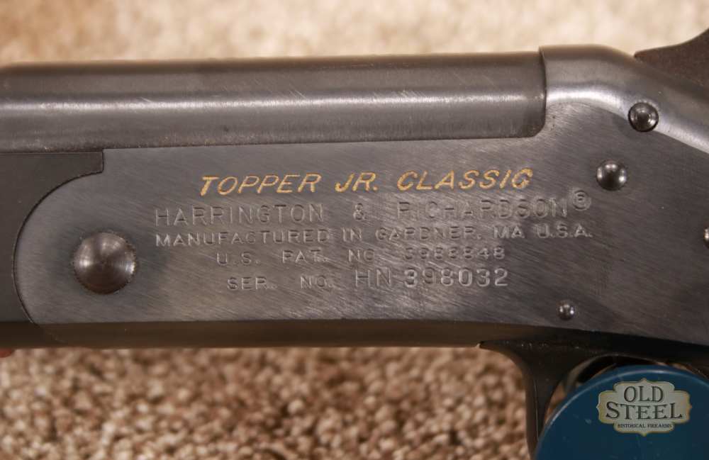 H&R Topper JR Classic 20 Gauge Single Shot Shotgun 22" IM Choke -img-11