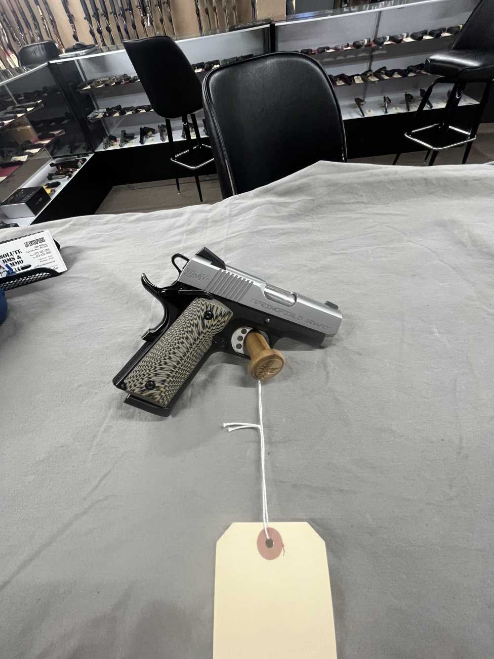 Springfield Armory EMP Duo Tone 9mm 93% with box -img-0