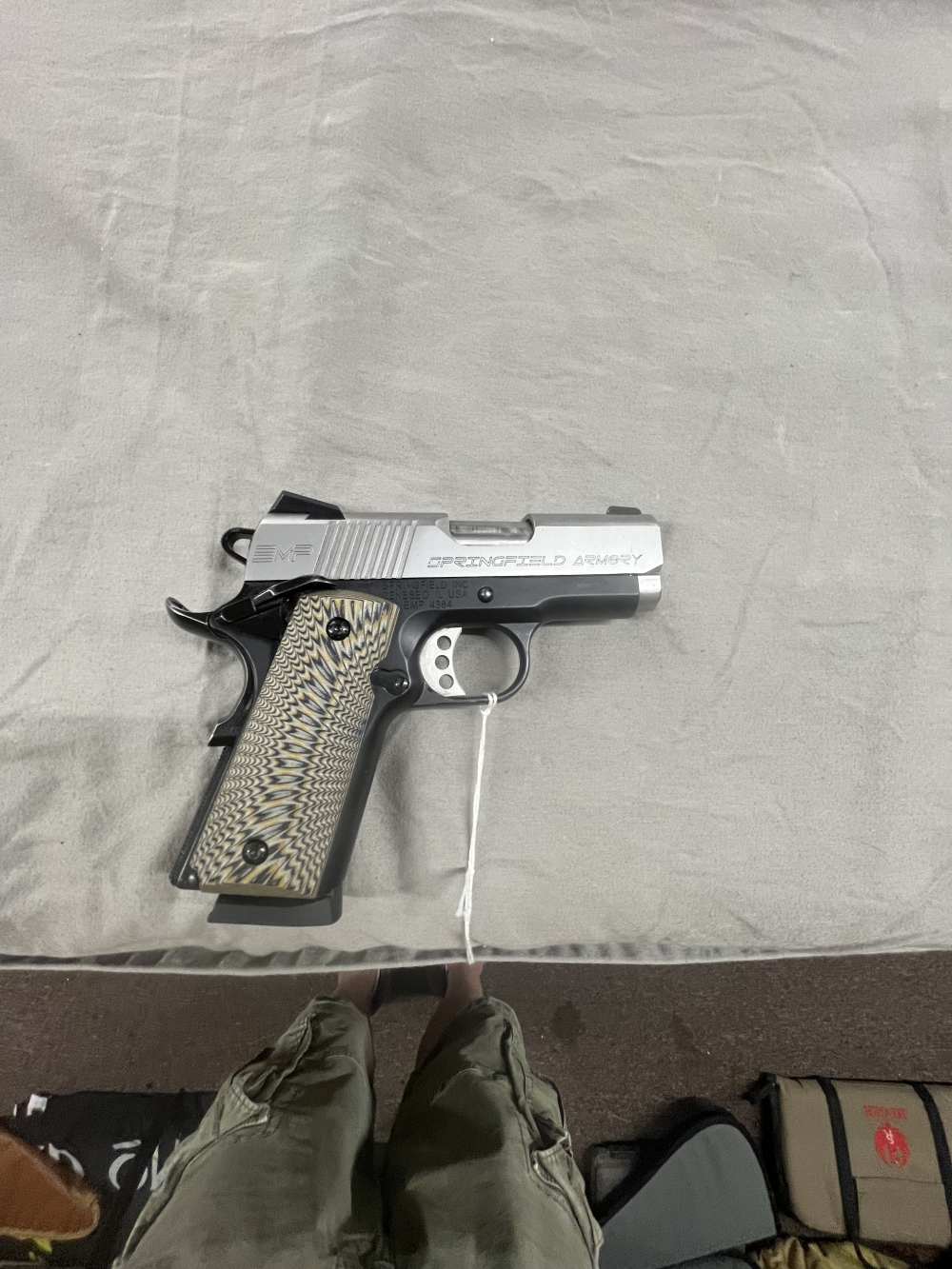 Springfield Armory EMP Duo Tone 9mm 93% with box -img-5