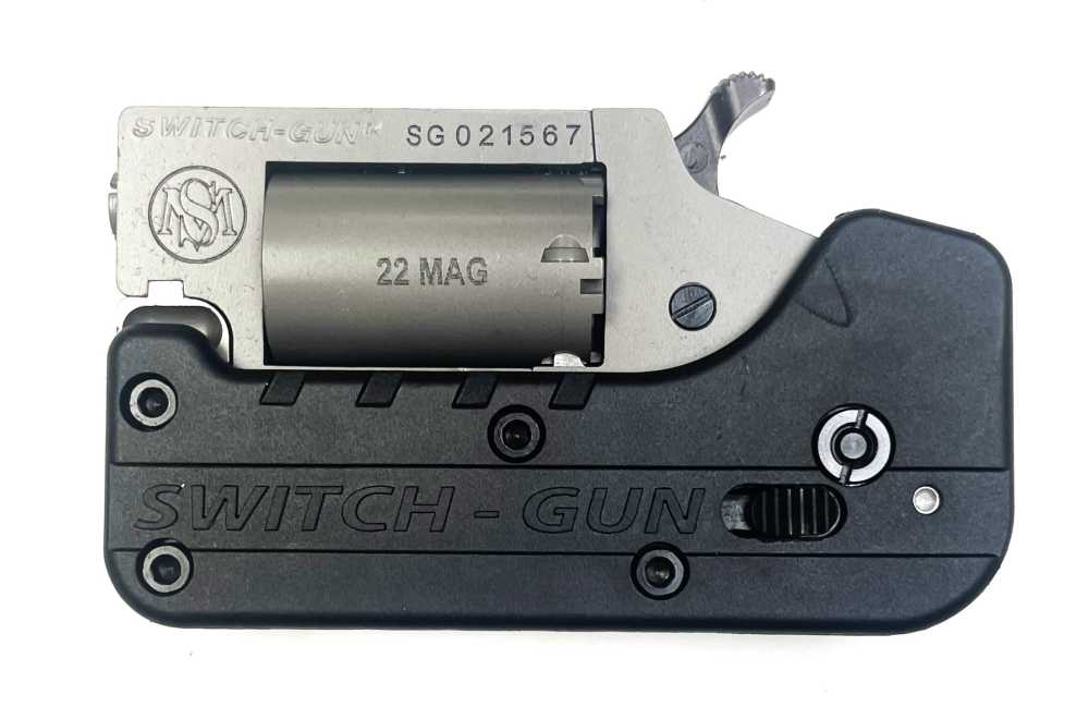 Standard Manufacturing Switch Gun .75” 22 WMR – CNC Machined Stainless-img-3