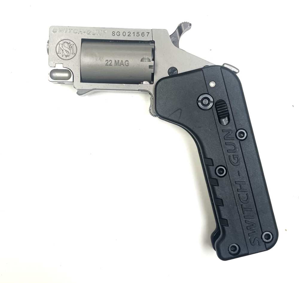 Standard Manufacturing Switch Gun .75” 22 WMR – CNC Machined Stainless-img-0