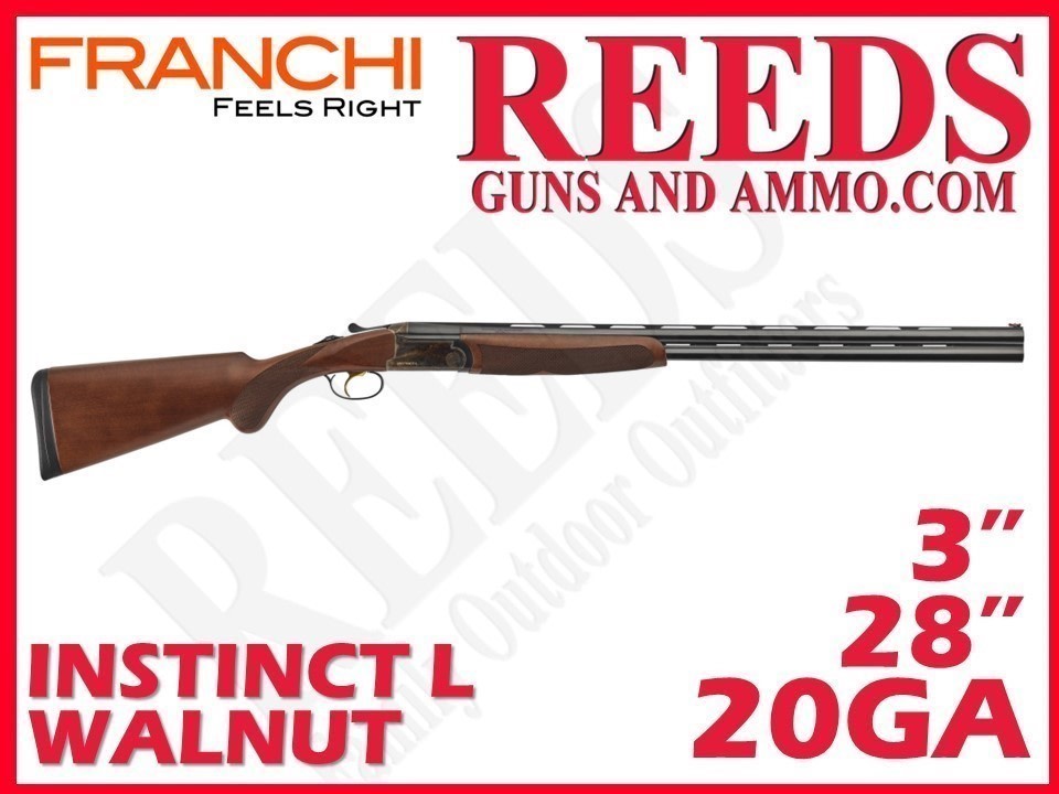 Franchi Instinct L Walnut Blued 20 Ga 3in 28in 40810-img-0