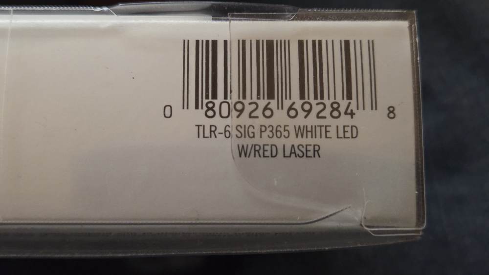 Streamlight TLR-6 69284 Fits Sig Sauer P365 trigger guard light/Laser-img-3