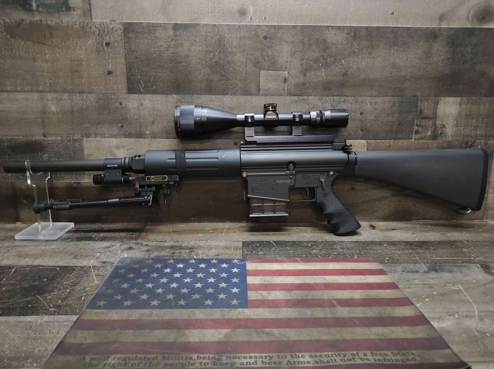 RARE Gen1 DPMS Panther Arms LR-308B AR-10 18"Bull Brl .308WIN Serial#1700 -img-7